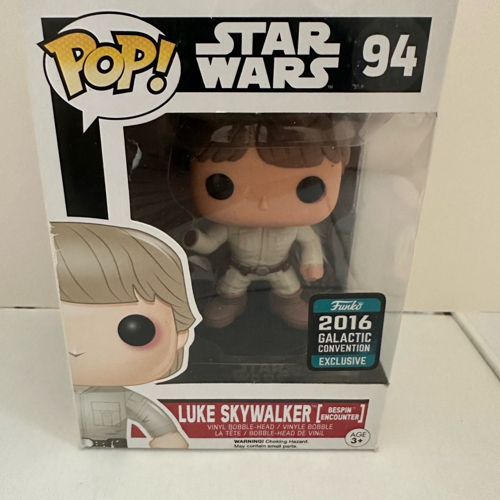Funko Pop Luke Skywalker Bespin Encounter NWT